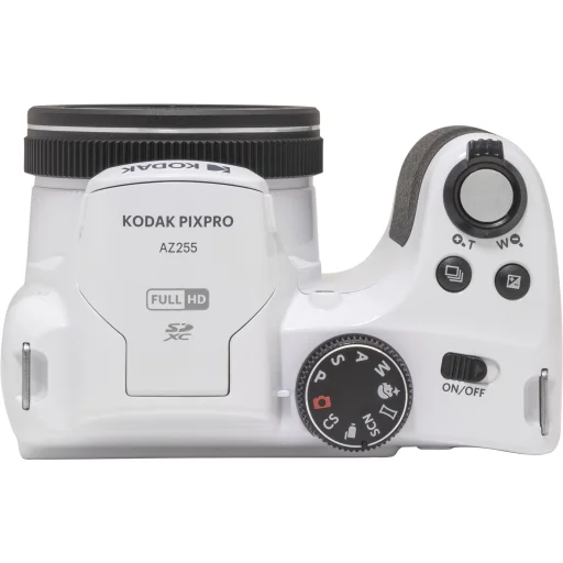 Kodak AZ255 White digitálny fotoaparát - 7