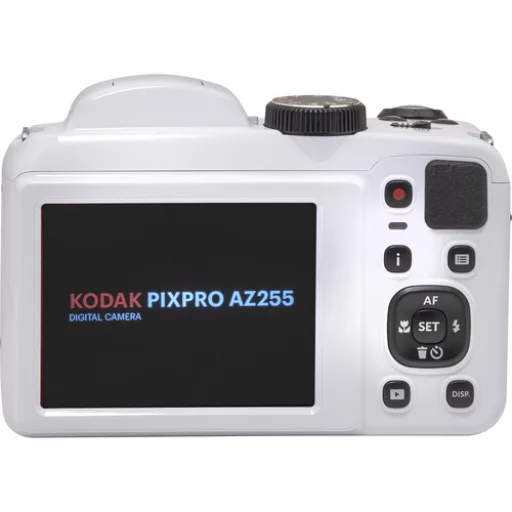 Kodak AZ255 White digitálny fotoaparát - 8