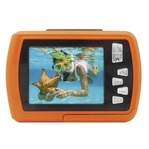 Easypix Aquapix W2024 Splash Orange vodotesný fotoaparát - 2