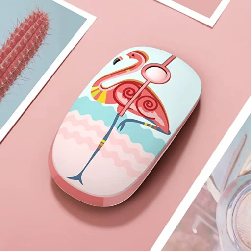 Bezdrôtová myš Tellur Kids Flamingo - 2