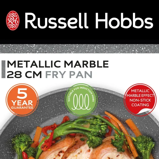 Russell Hobbs RH028001EU7 Metallic Marble 28 cm panvica - 7