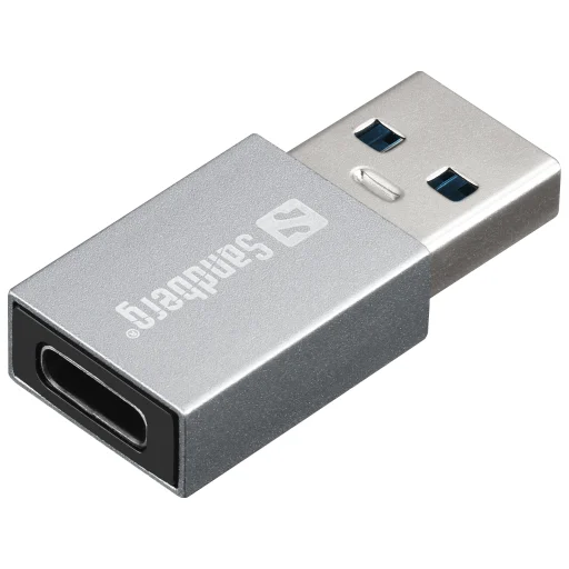 Sandberg 136-46 USB-A – USB-C adaptér - 1