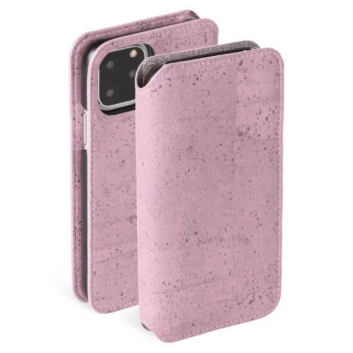 Krusell Birka PhoneWallet Apple iPhone 11 Pro Max ružové puzdro - 1