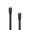 Sbox HDMI–HDMI 1.4 plochý M/M 1,5 m kábel čierny thumbnail