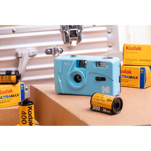 Kodak M35 Cerulean Blue analógový fotoaparát - 8