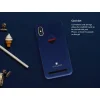 VixFox zadný kryt so slotom na kartu pre iPhone XS Max tmavomodrý thumbnail