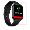 Inteligentné hodinky myPhone Watch LS čierne thumbnail