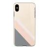 MAN&WOOD iPhone XS Max pink suit čierny obal thumbnail