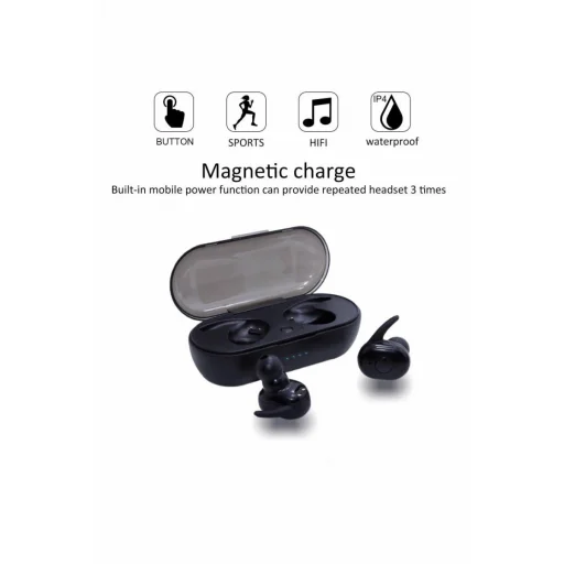 V.Silencer True Wireless slúchadlá čierno-červené - 2