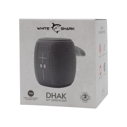 White Shark GBT-888 Dhak Grey Bluetooth reproduktor - 5