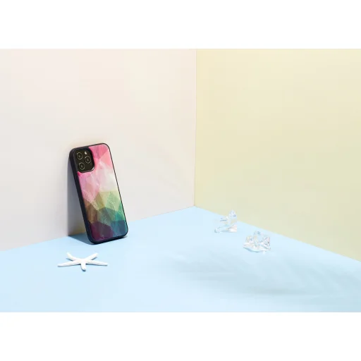 iKins čierne puzdro Vodný kvet pre Apple iPhone 12 / 12 Pro - 4