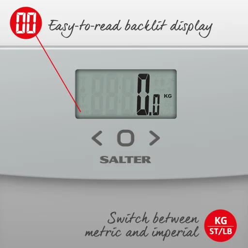Salter 9182 SV3R sklenená osobná váha s funkciou analýzy zloženia tela - 3