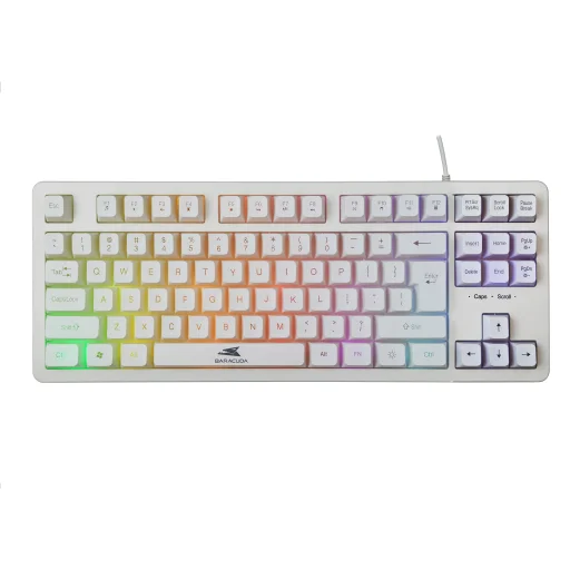 Baracuda BGK-01114 Krill White US klávesnica - 1
