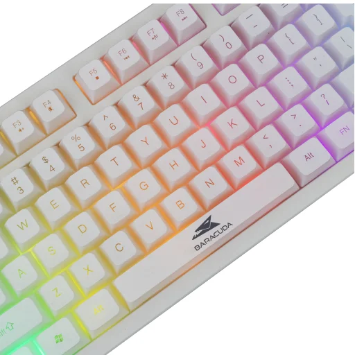 Baracuda BGK-01114 Krill White US klávesnica - 5