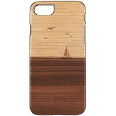MAN&WOOD mare black puzdro pre Apple iPhone 7/8/SE (2020)