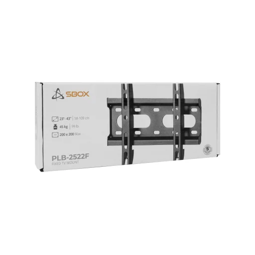 Sbox PLB-2522F-2 fixný nástenný držiak na TV - 6