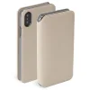 Krusell Pixbo 4 Card SlimWallet Apple iPhone XS Max béžové flipové puzdro thumbnail