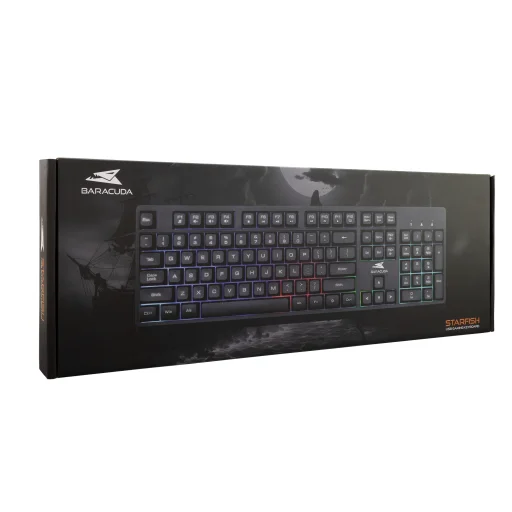 Baracuda BGK-02114 Starfish Black US membránová klávesnica - 6