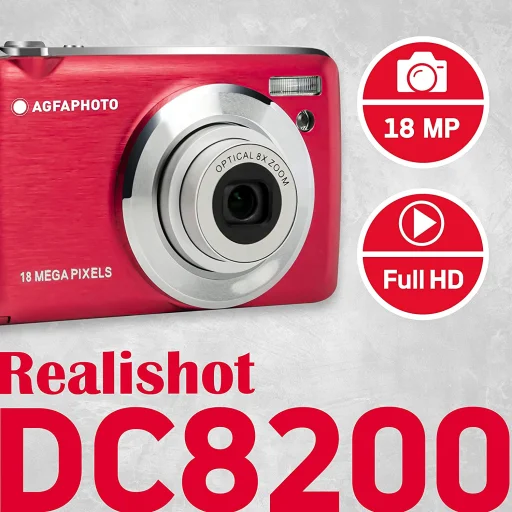 AgfaPhoto DC8200 červená - 2