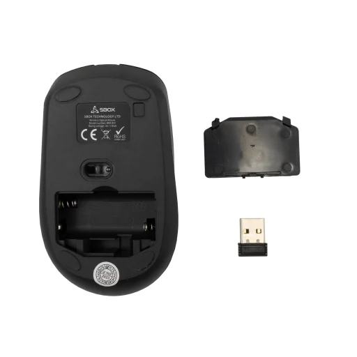 Bezdrôtová myš Sbox WM-837 Black - 5