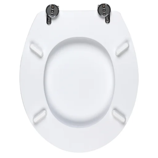Beldray LA032355WFPEU7 drevené WC sedadlo, biele - 4