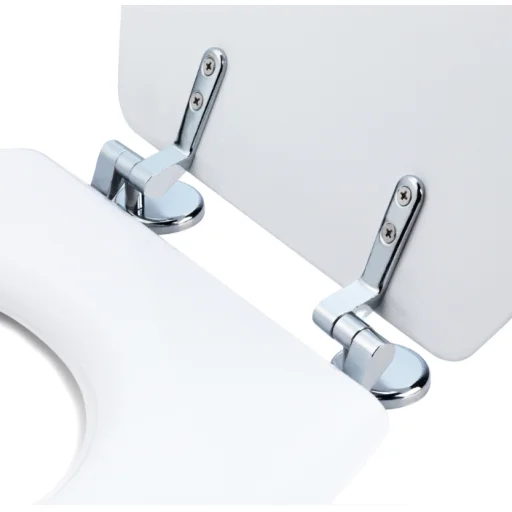 Beldray LA032355WFPEU7 drevené WC sedadlo, biele - 5