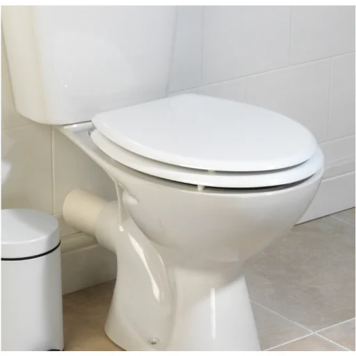 Beldray LA032355WFPEU7 drevené WC sedadlo, biele - 8