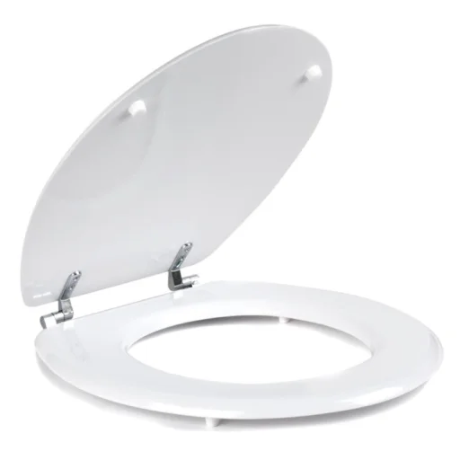 Beldray LA032355WFPEU7 drevené WC sedadlo, biele - 1