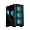 Zalman M4 ARGB x4 Black počítačová skriňa thumbnail