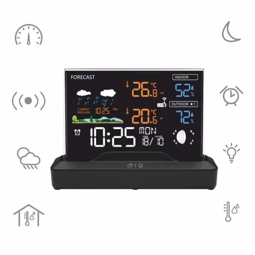 Meteostanica Manta MTO100B Windy Black - 2