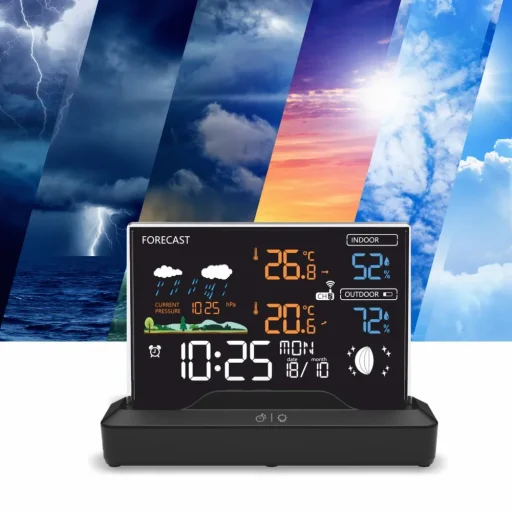 Meteostanica Manta MTO100B Windy Black - 9