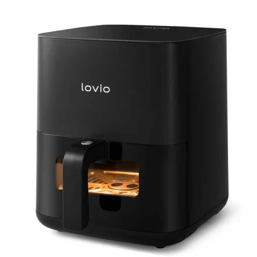 Lovio LVAF001BK PureFry 5L čierna teplovzdušná fritéza - 1
