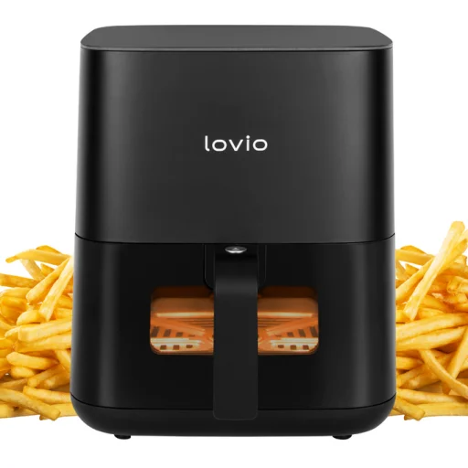 Lovio LVAF001BK PureFry 5L čierna teplovzdušná fritéza - 8
