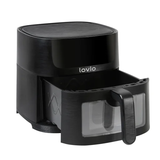 Lovio LVAF002BK PureFry XL Smart 6L čierna teplovzdušná fritéza - 6