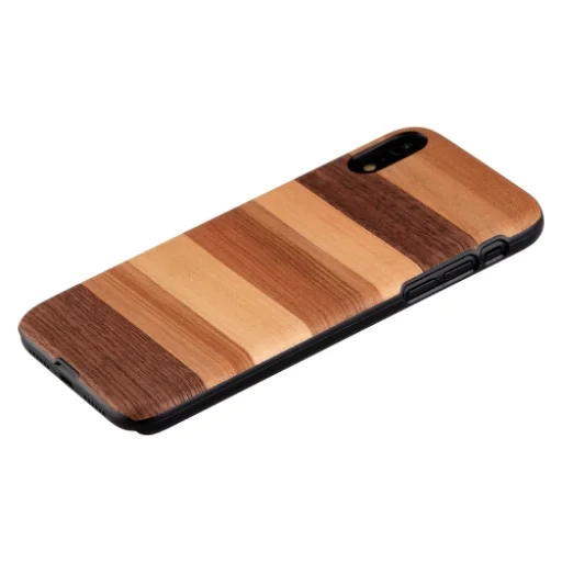 MAN&WOOD iPhone XR sabbia black puzdro - 2