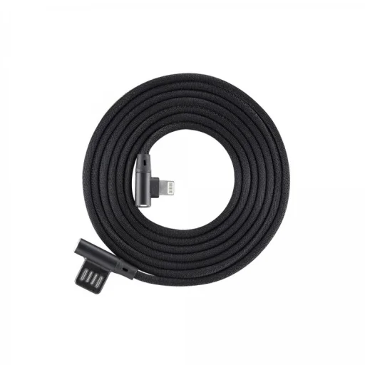 Sbox USB-8P-90B USB 8-pinový dátový kábel čierny - 1