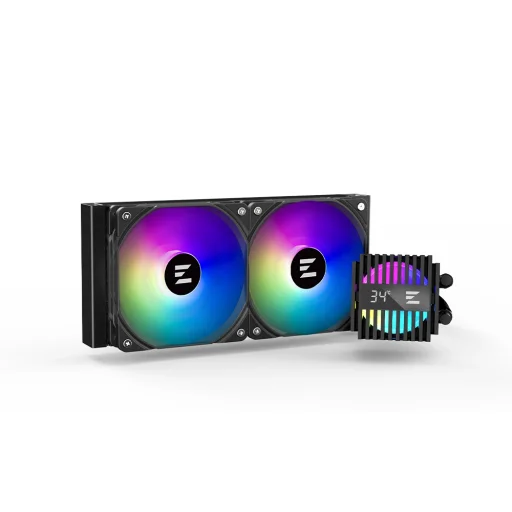 Zalman Alpha2 A24 240 mm čierny chladič procesora - 2
