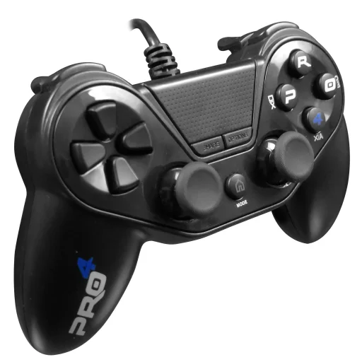Subsonic Pro 4 káblový ovládač pre PS4, čierny - 3