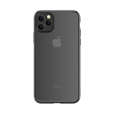 Devia Glitter nárazuvzdorný mäkký kryt iPhone 12 Pro Max čierny