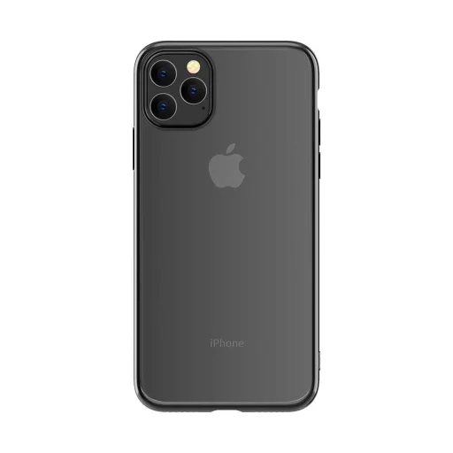 Devia Glitter nárazuvzdorný mäkký kryt iPhone 12 Pro Max čierny - 1