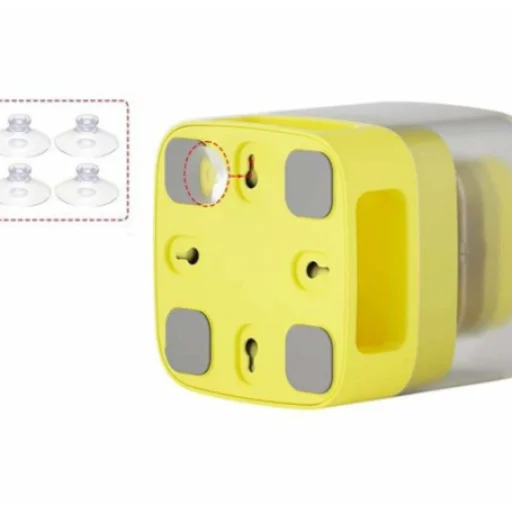 Doggy Village MT7130Y žltý mechanický dávkovač krmiva pre psov a mačky. - 3