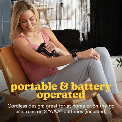 Homedics HHP-120BK hordozható vibrációs masszírozó készülék - 6