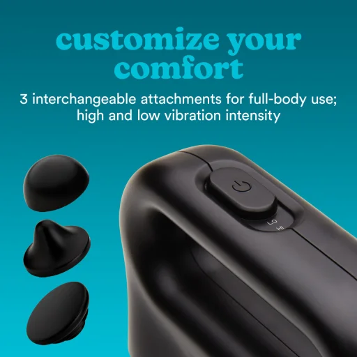 Homedics HHP-120BK hordozható vibrációs masszírozó készülék - 4