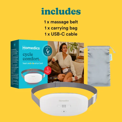 Homedics WMH-200H Cycle Comfort melegítő és vibrációs deréköv - 7