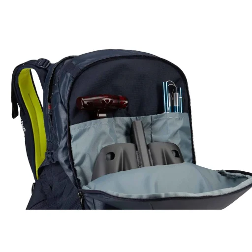 Thule 3610 Upslope 35L Removable Airbag 3.0 Ready lyžiarsky a snowboardový batoh Lime Punch - 9