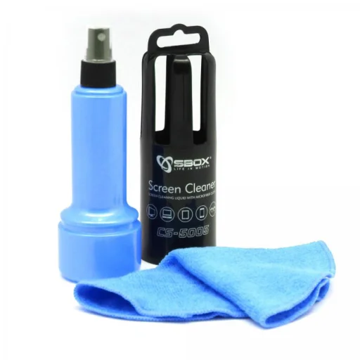 Sbox CS-5005B čistiaci sprej na obrazovky 150 ml modrý - 2