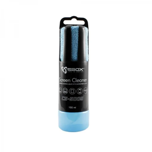 Sbox CS-5005B čistiaci sprej na obrazovky 150 ml modrý - 1