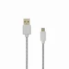 Sbox USB-1031W USB–Micro USB kábel 1 m biely thumbnail