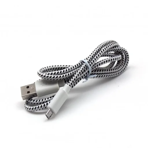 Sbox USB-1031W USB–Micro USB kábel 1 m biely - 2