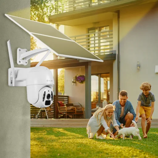 Puzdro na solárnu otočnú a naklápaciu bezpečnostnú kameru Tellur Smart WiFi - 8
